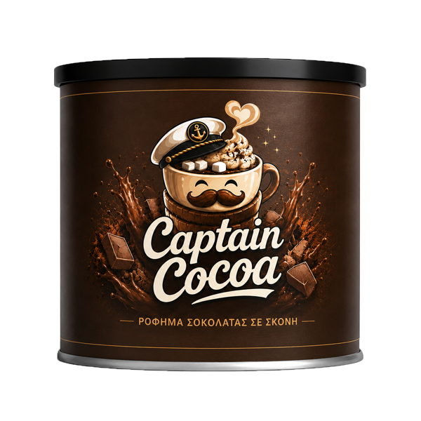 Captain Cocoa ρόφημα σοκολάτας σε σκόνη